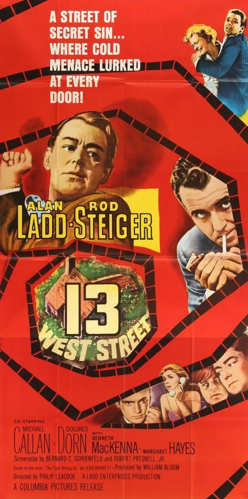 13 West Street (1962) original movie poster for sale at Original Film Art - Vintage Movie Posters