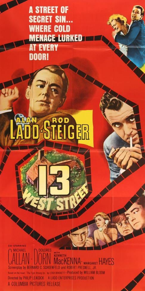 13 West Street (1962) original movie poster for sale at Original Film Art