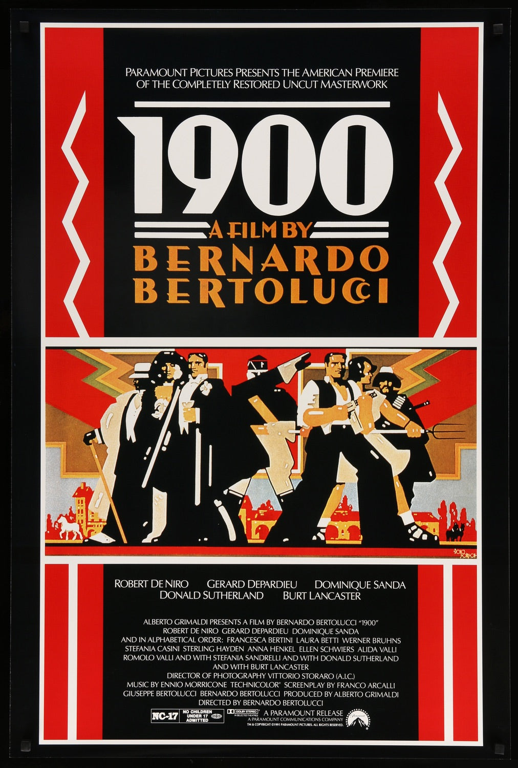 1900 (1976) original movie poster for sale at Original Film Art - Vintage Movie Posters