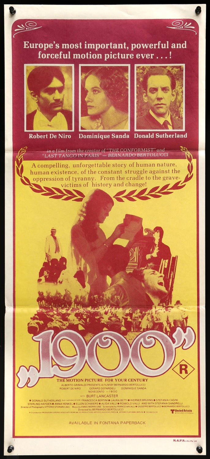 1900 (1976) original movie poster for sale at Original Film Art - Vintage Movie Posters