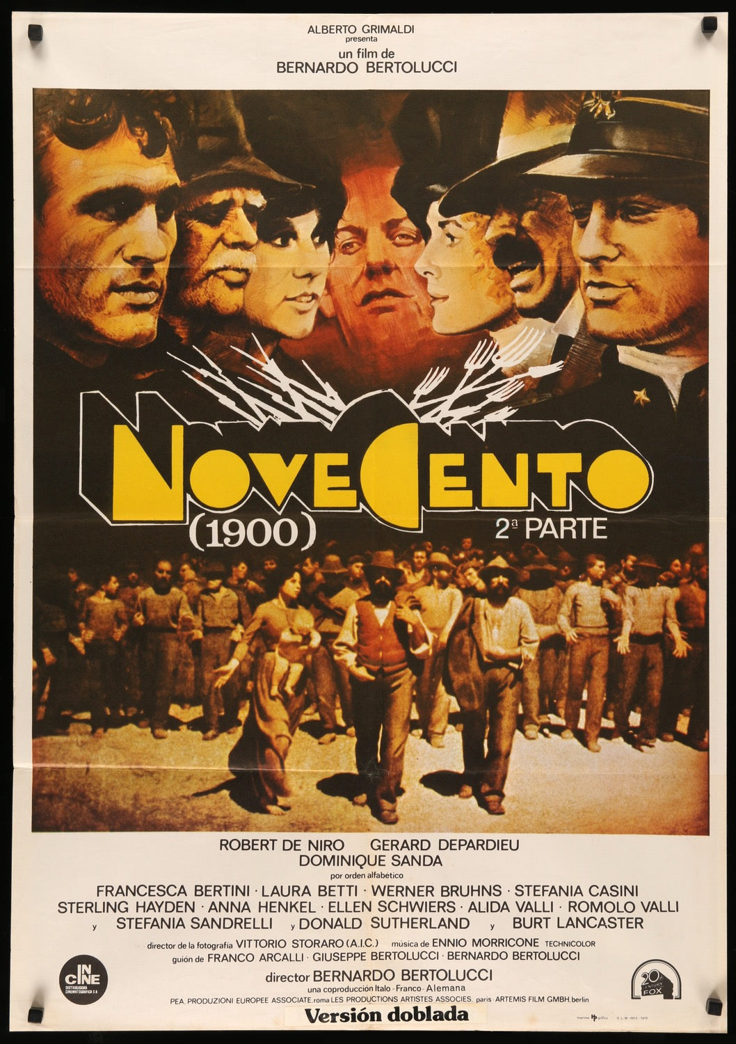 1900 (1976) original movie poster for sale at Original Film Art - Vintage Movie Posters