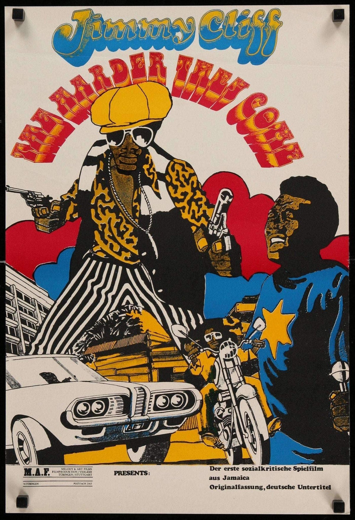 Harder They Come (1972) original movie poster for sale at Original Film Art