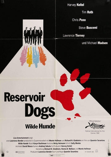 Reservoir Dogs (1992) original movie poster for sale at Original Film Art - Vintage Movie Posters