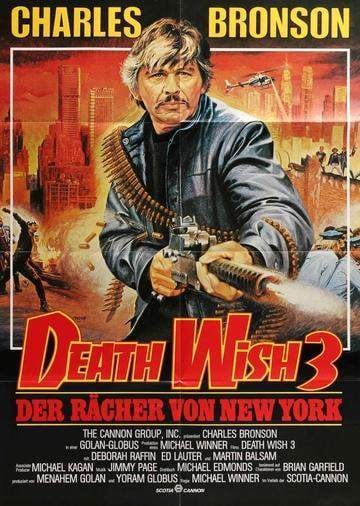Death Wish 3 (1985) original movie poster for sale at Original Film Art - Vintage Movie Posters