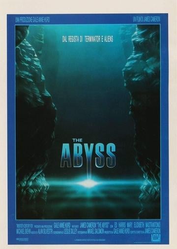 Abyss (1989) original movie poster for sale at Original Film Art - Vintage Movie Posters