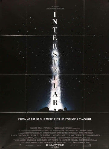 Interstellar (2014) original movie poster for sale at Original Film Art - Vintage Movie Posters