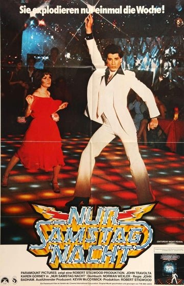 Saturday Night Fever (1977) original movie poster for sale at Original Film Art - Vintage Movie Posters