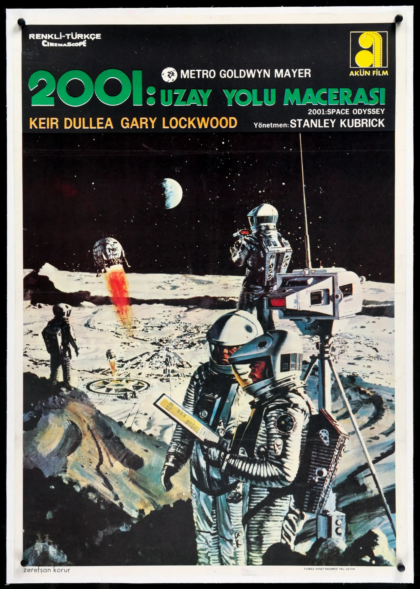 2001: A Space Odyssey (1968) original movie poster for sale at Original Film Art - Vintage Movie Posters