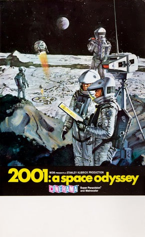 2001: A Space Odyssey (1968) original movie poster for sale at Original Film Art - Vintage Movie Posters