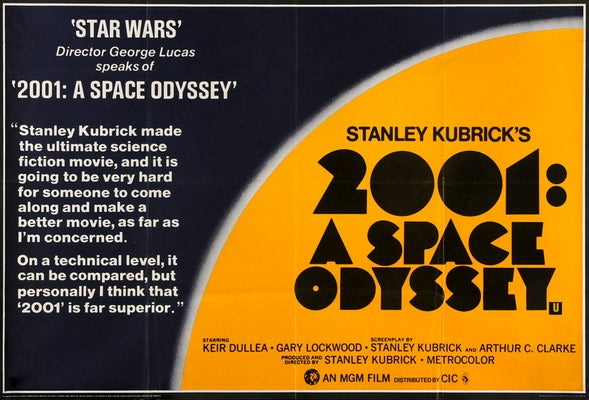 2001: A Space Odyssey (1968) original movie poster for sale at Original Film Art - Vintage Movie Posters