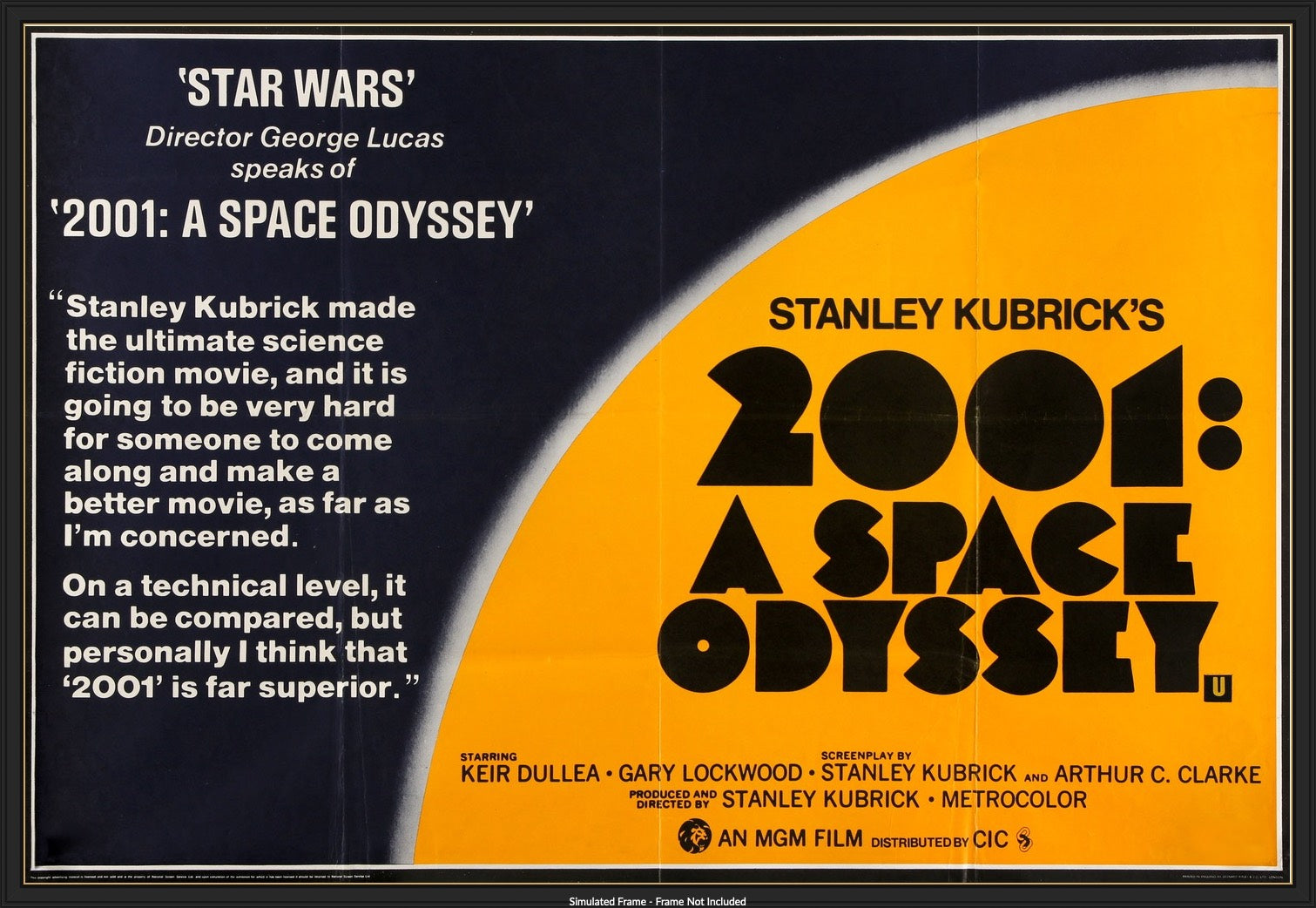 2001: A Space Odyssey (1968) original movie poster for sale at Original Film Art