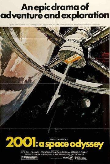 2001: A Space Odyssey (1968) original movie poster for sale at Original Film Art