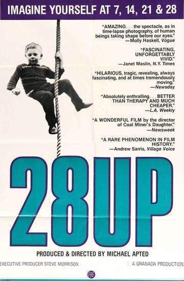 28 Up (1985) original movie poster for sale at Original Film Art - Vintage Movie Posters