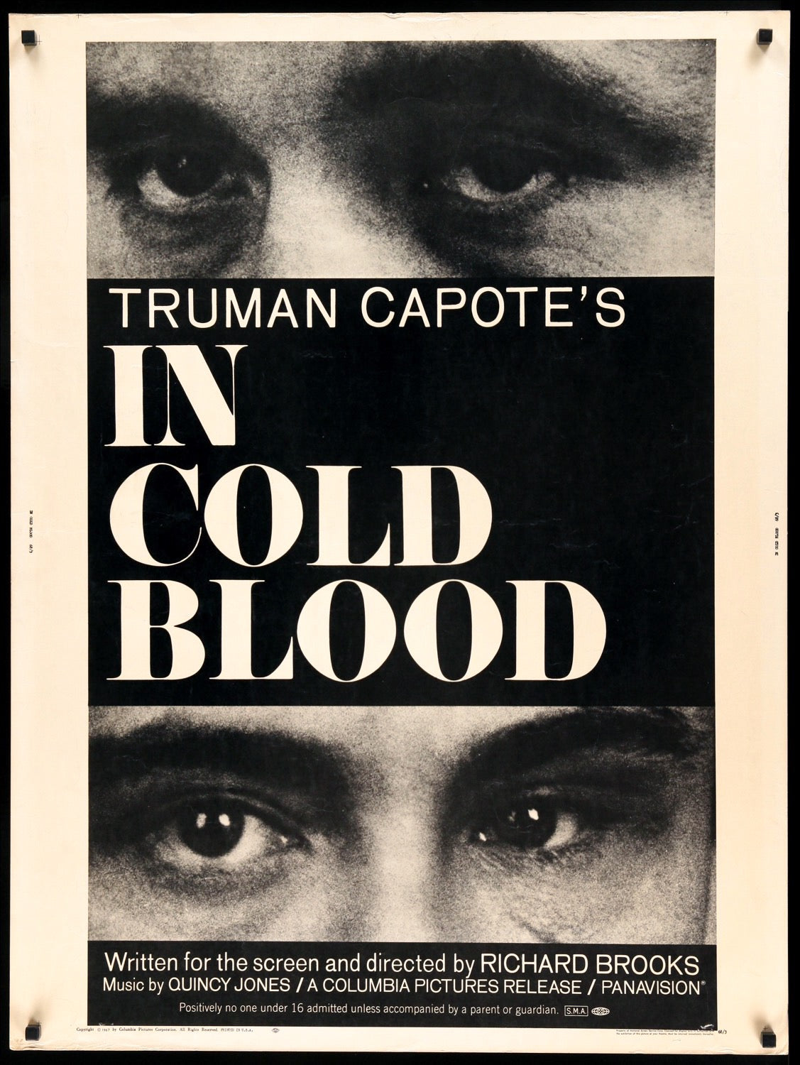 In Cold Blood (1967) original movie poster for sale at Original Film Art