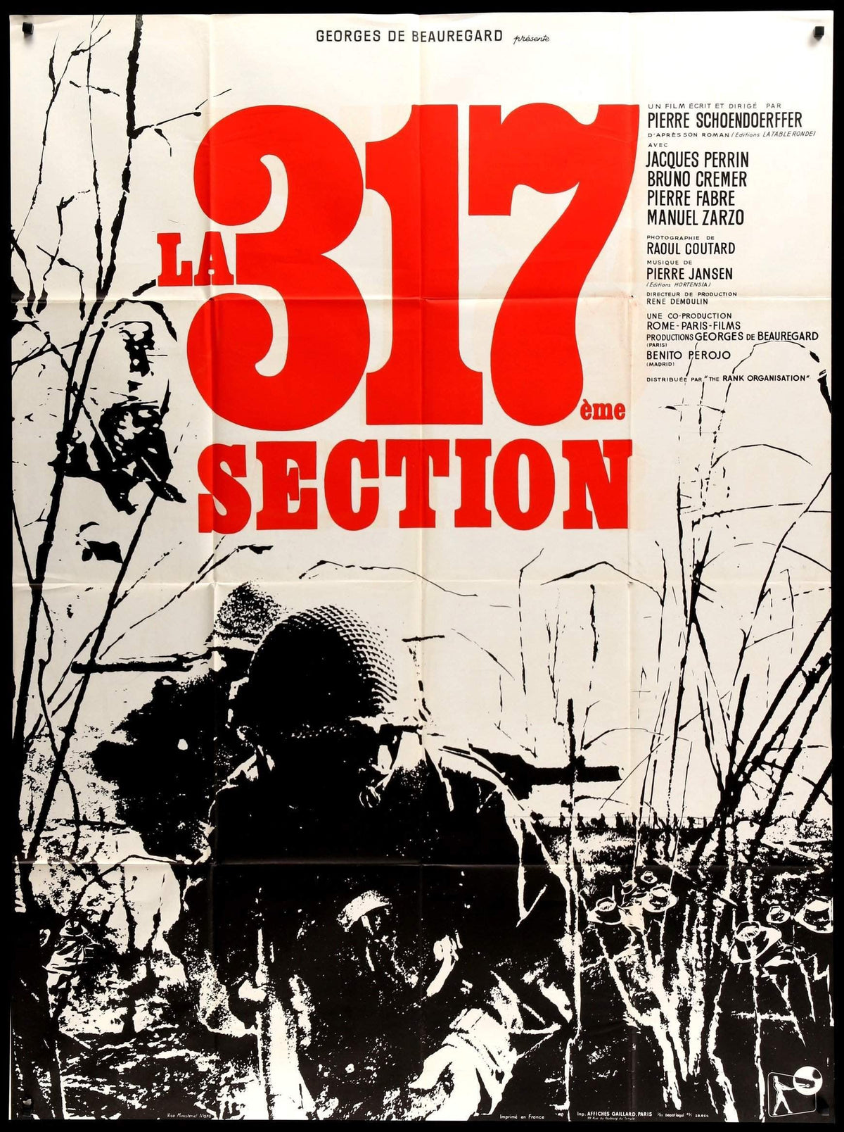 317th Platoon (1965) original movie poster for sale at Original Film Art - Vintage Movie Posters