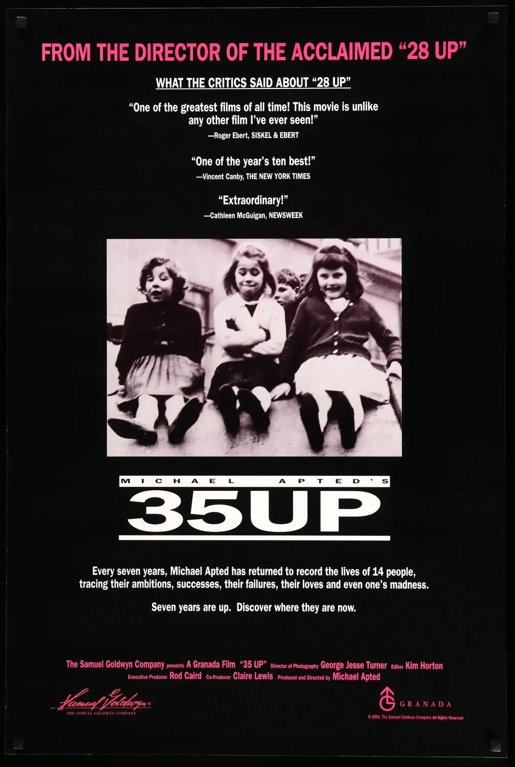 35 Up (1991) original movie poster for sale at Original Film Art