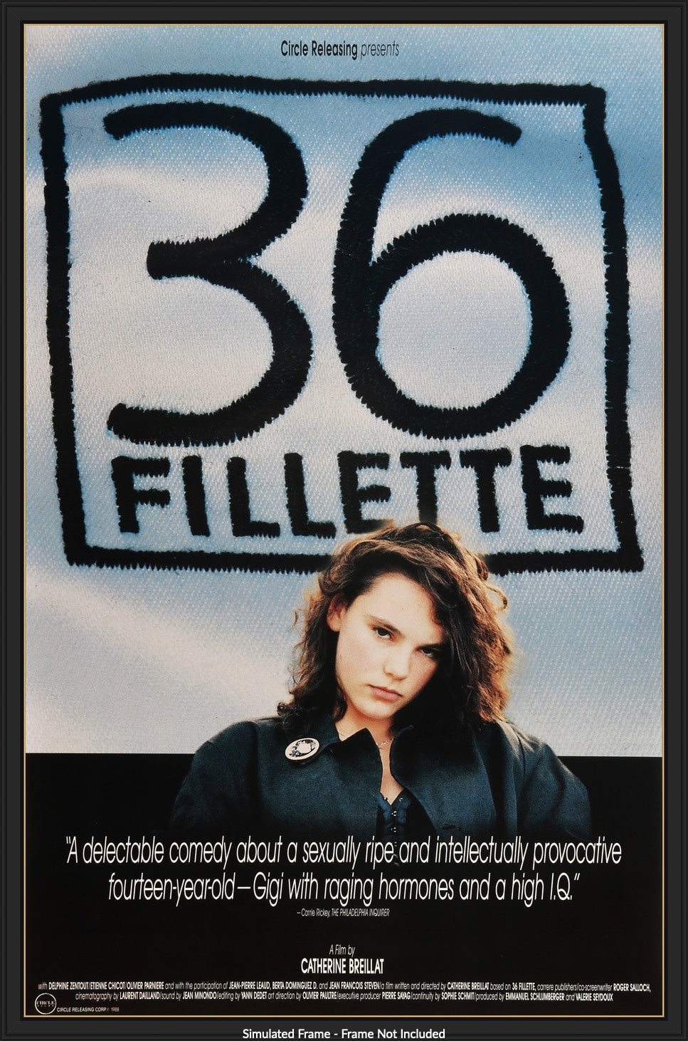 36 Fillette (1988) original movie poster for sale at Original Film Art