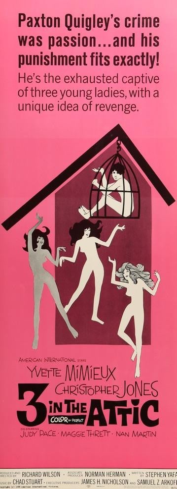 3 in the Attic (1968) original movie poster for sale at Original Film Art - Vintage Movie Posters