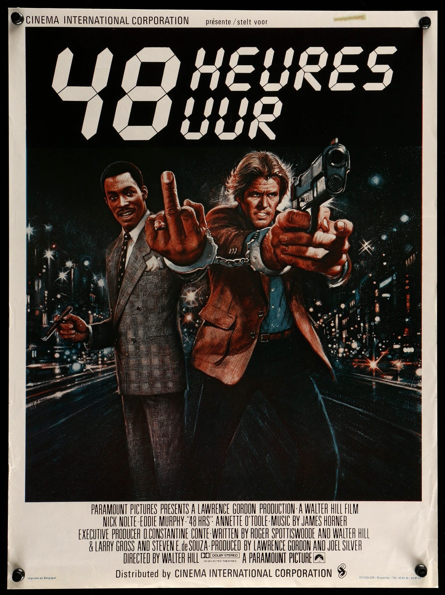 48 Hrs. (1982) original movie poster for sale at Original Film Art - Vintage Movie Posters