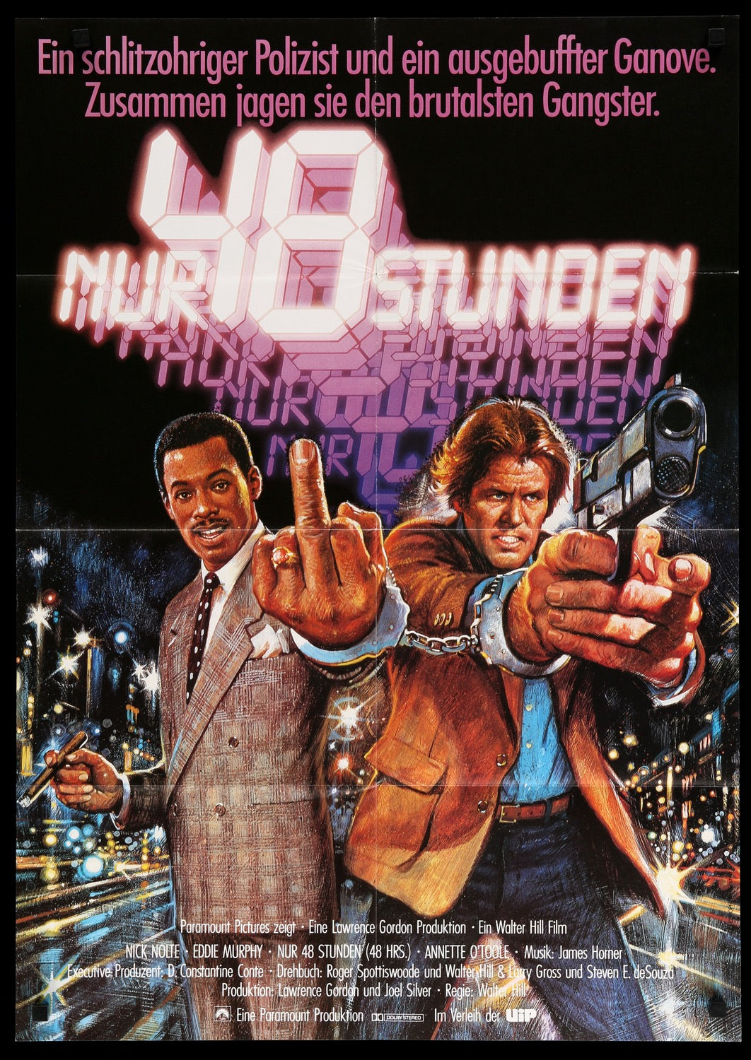 48 Hrs. (1982) original movie poster for sale at Original Film Art