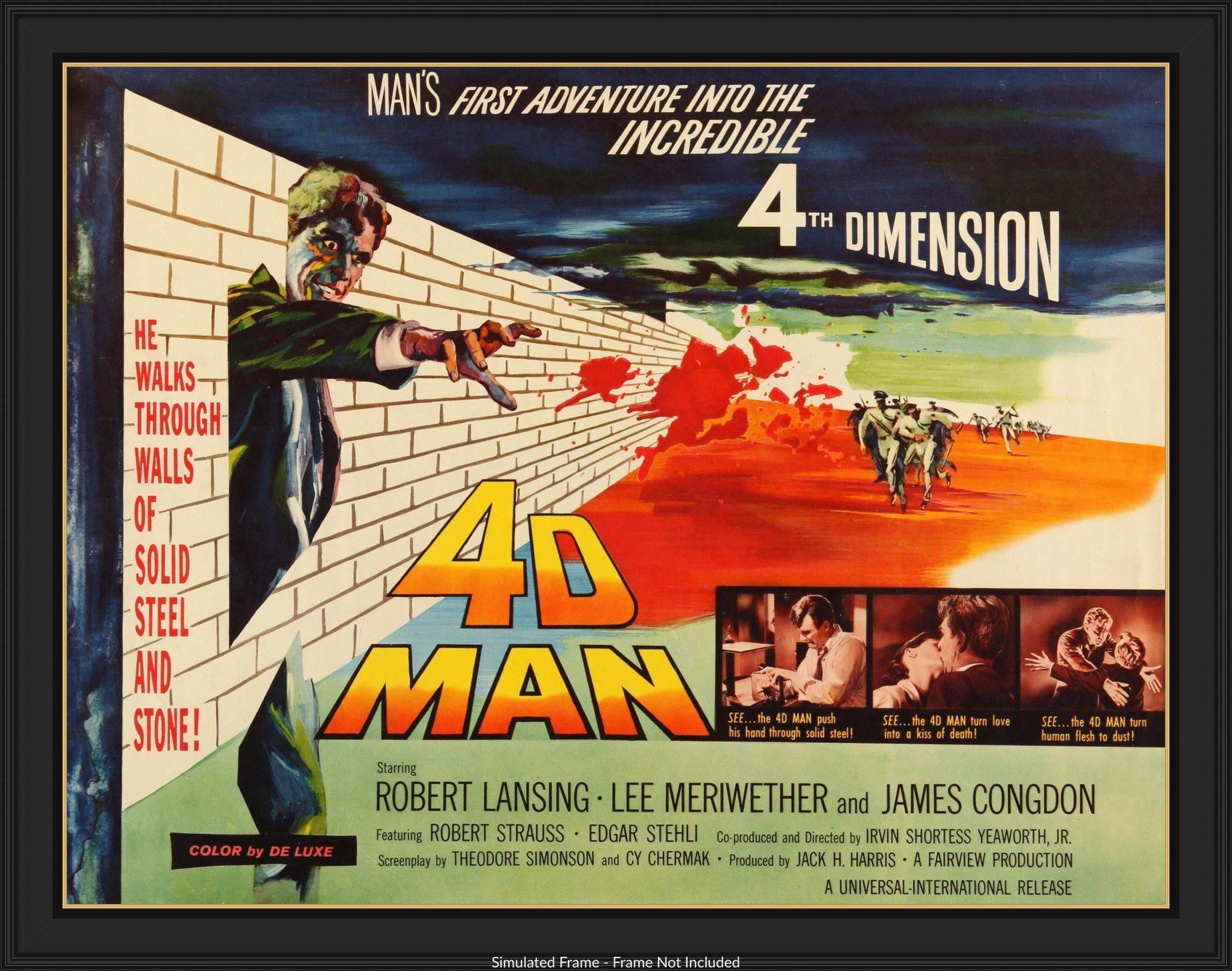 4D Man (1959) original movie poster for sale at Original Film Art