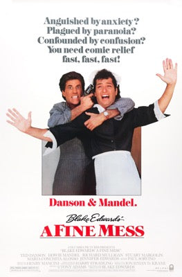 Fine Mess (1986) original movie poster for sale at Original Film Art - Vintage Movie Posters