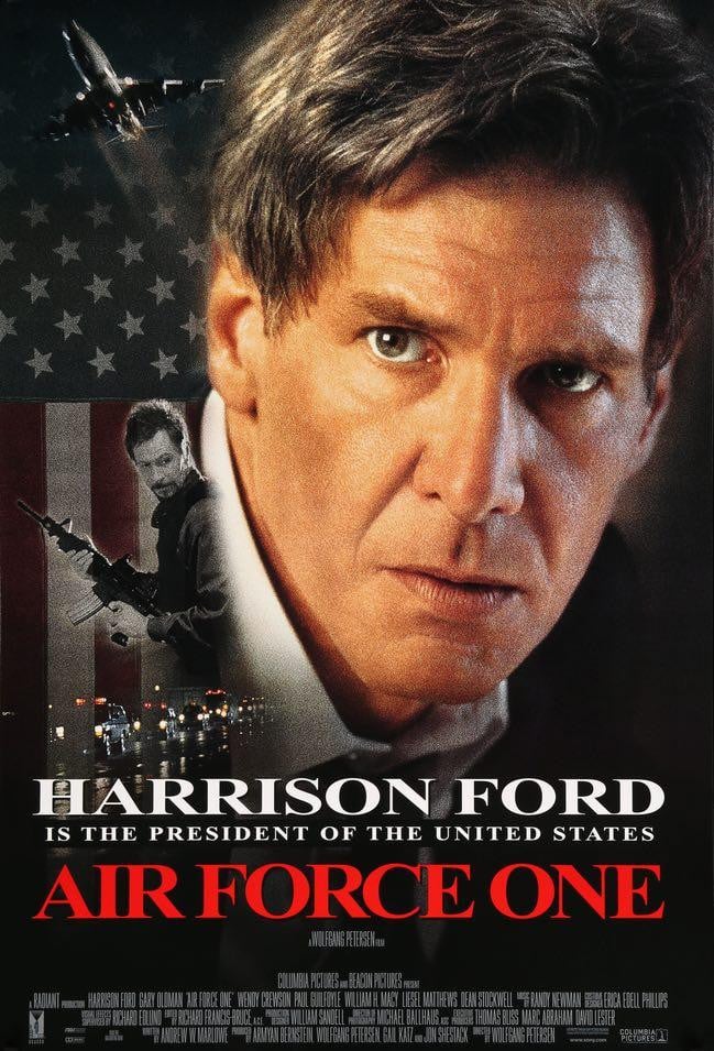 Air Force One (1997) original movie poster for sale at Original Film Art - Vintage Movie Posters