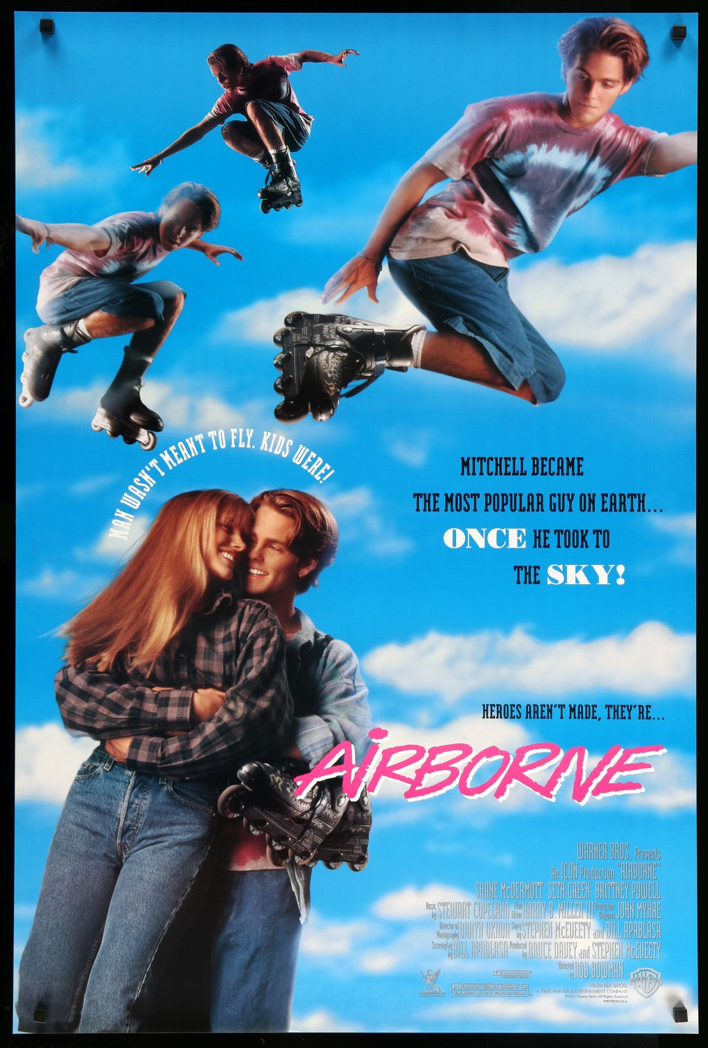 Airborne (1993) original movie poster for sale at Original Film Art