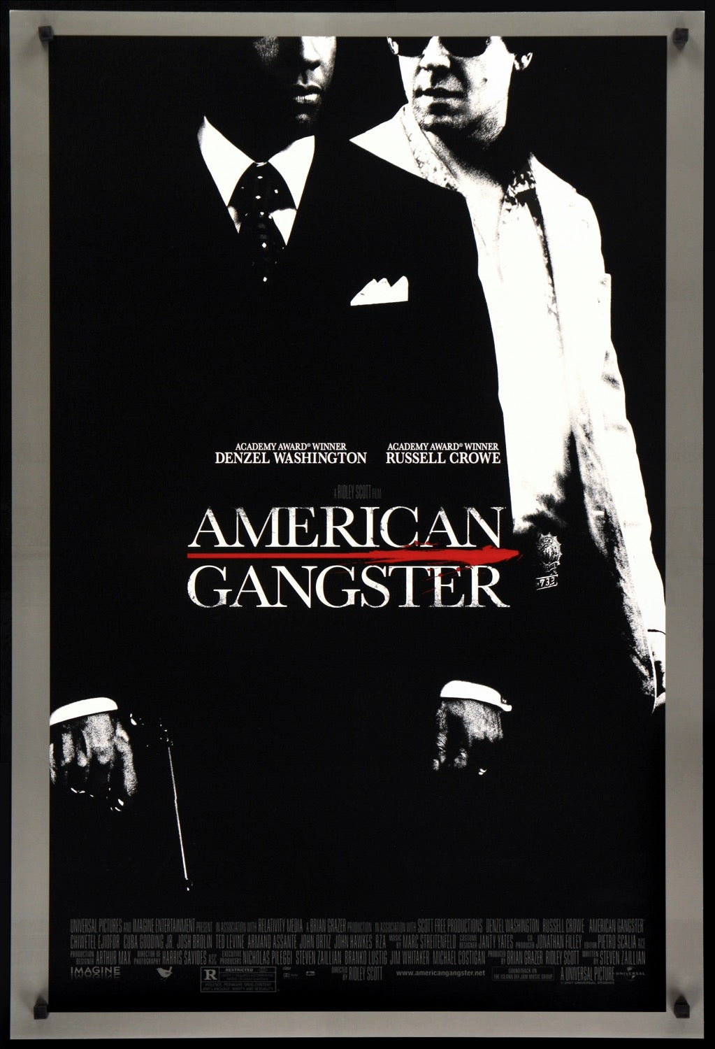 American Gangster (2007) original movie poster for sale at Original Film Art - Vintage Movie Posters