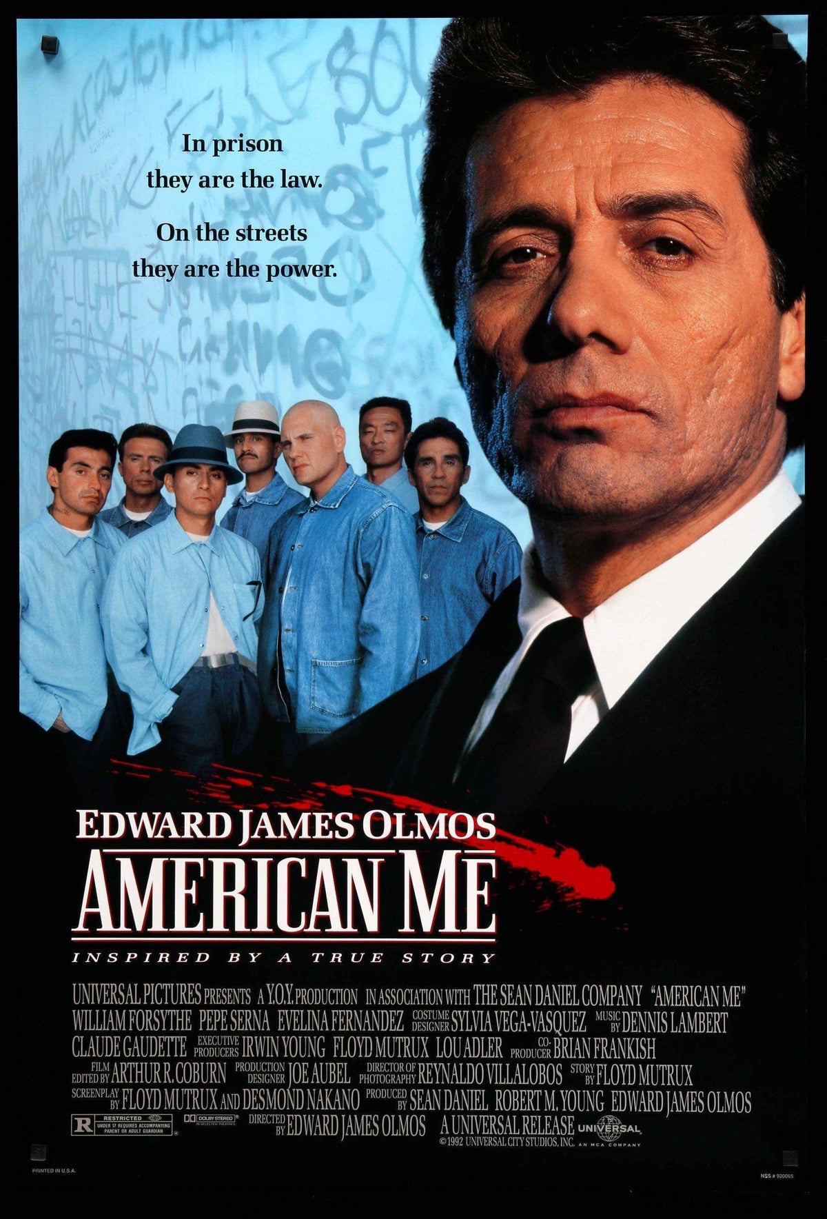 American Me (1992) original movie poster for sale at Original Film Art - Vintage Movie Posters