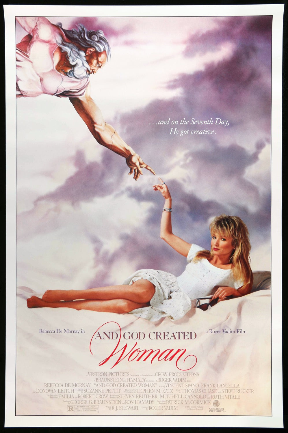 And God Created Woman (1987) original movie poster for sale at Original Film Art - Vintage Movie Posters