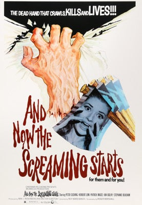 And Now the Screaming Starts (1973) original movie poster for sale at Original Film Art