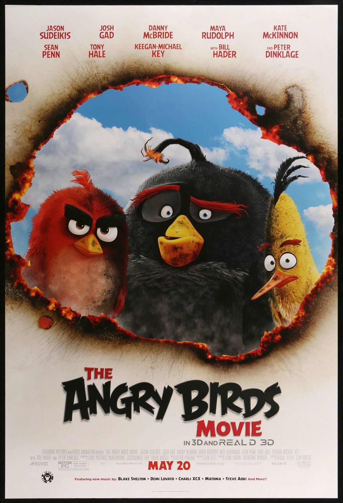 Angry Birds Movie (2016) original movie poster for sale at Original Film Art