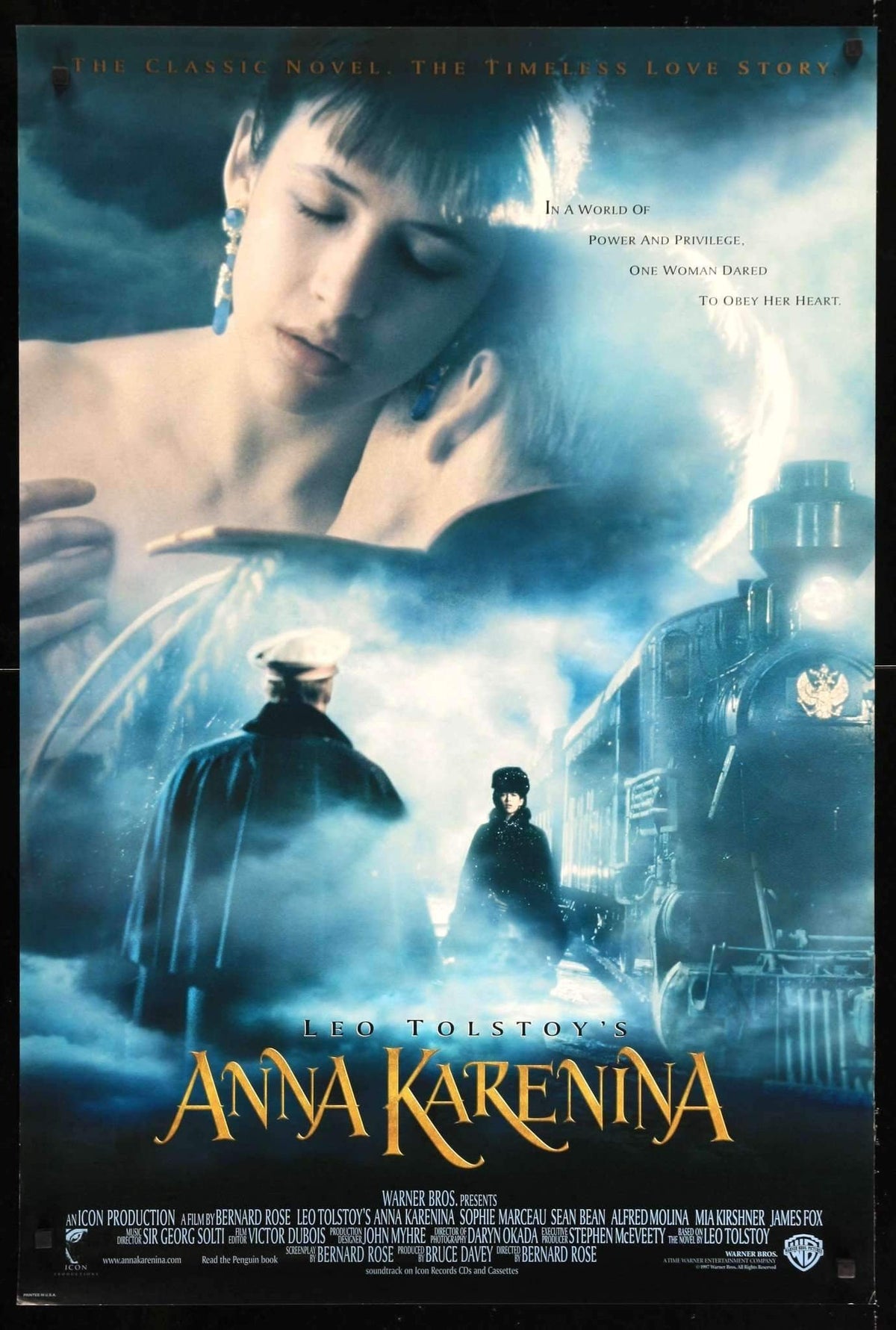 Anna Karenina (1997) original movie poster for sale at Original Film Art - Vintage Movie Posters