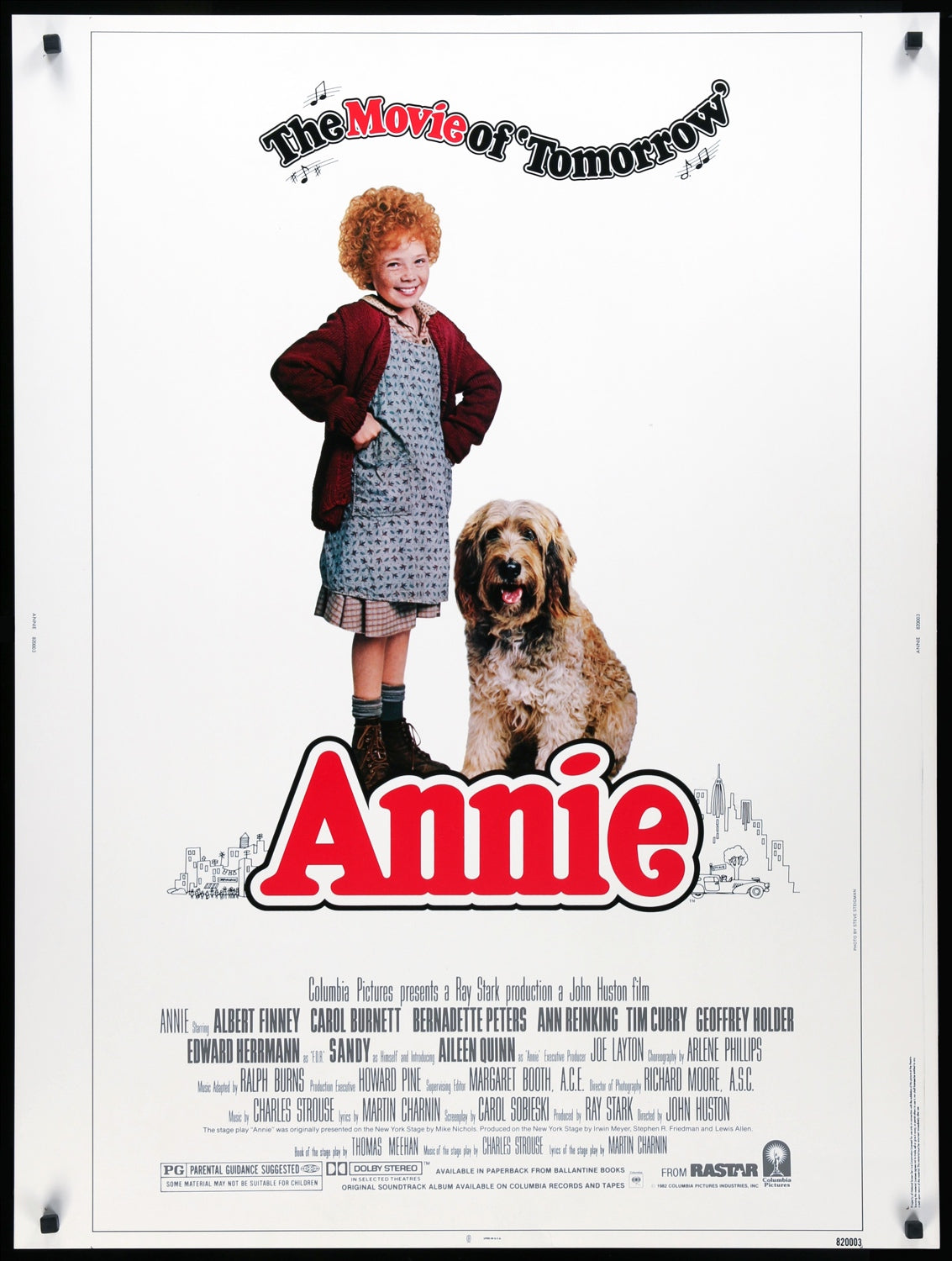 Annie (1982) original movie poster for sale at Original Film Art