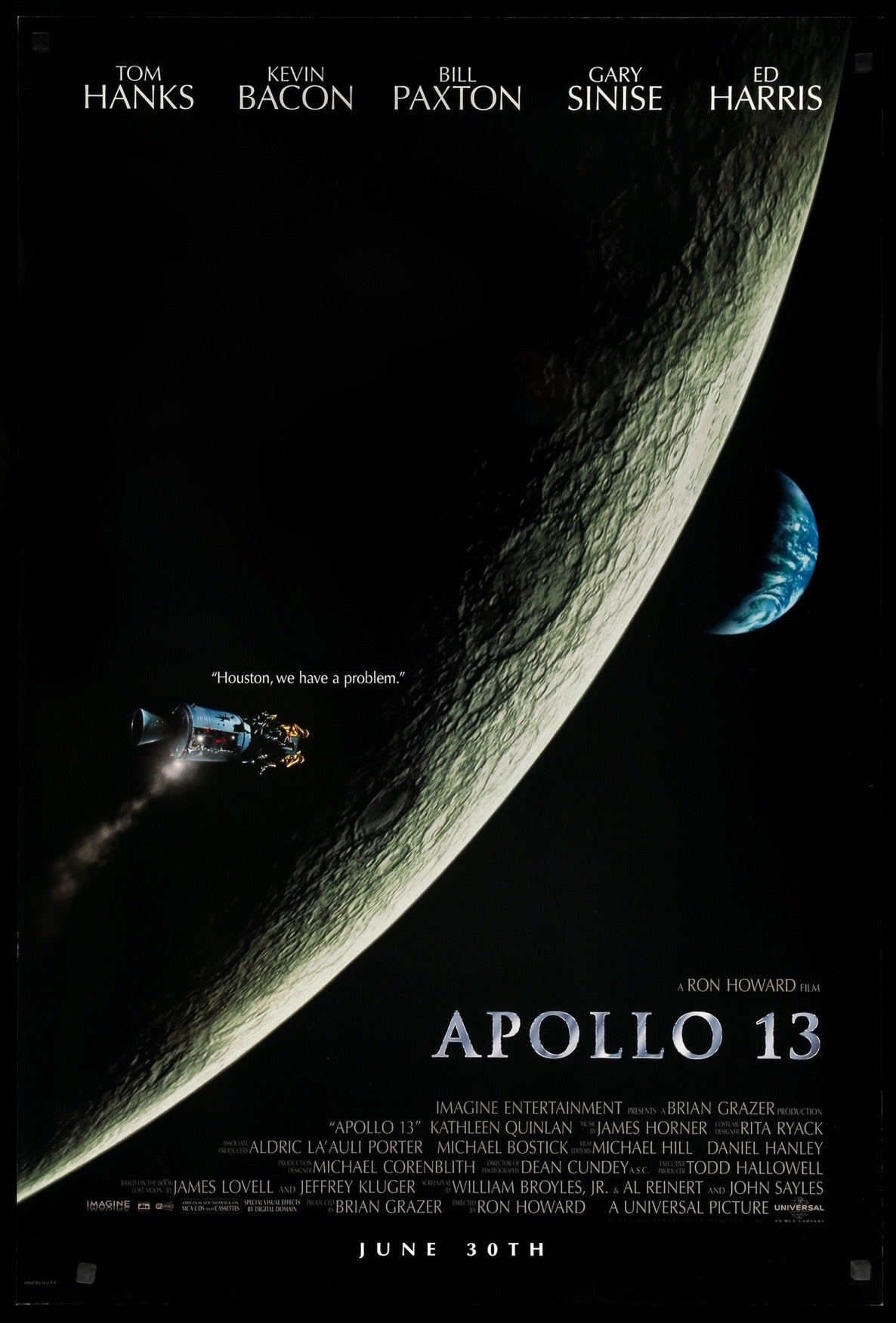 Apollo 13 (1995) original movie poster for sale at Original Film Art