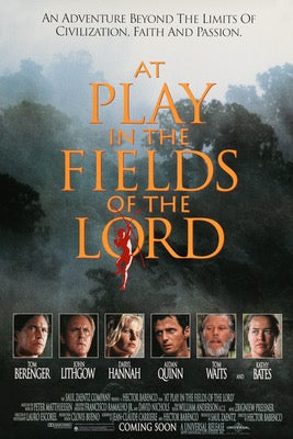 At Play in the Fields of the Lord (1991) original movie poster for sale at Original Film Art - Vintage Movie Posters