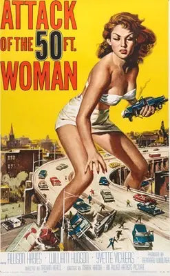 Attack of the 50 Foot Woman (1958) original movie poster for sale at Original Film Art