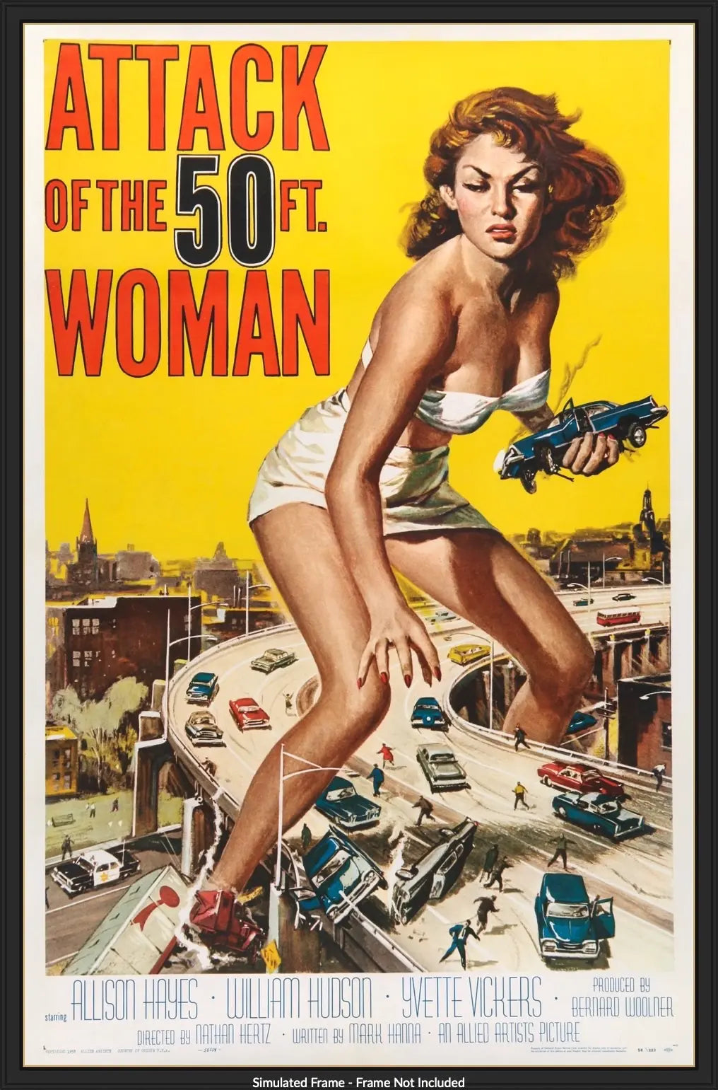 Attack of the 50 Foot Woman (1958) original movie poster for sale at Original Film Art