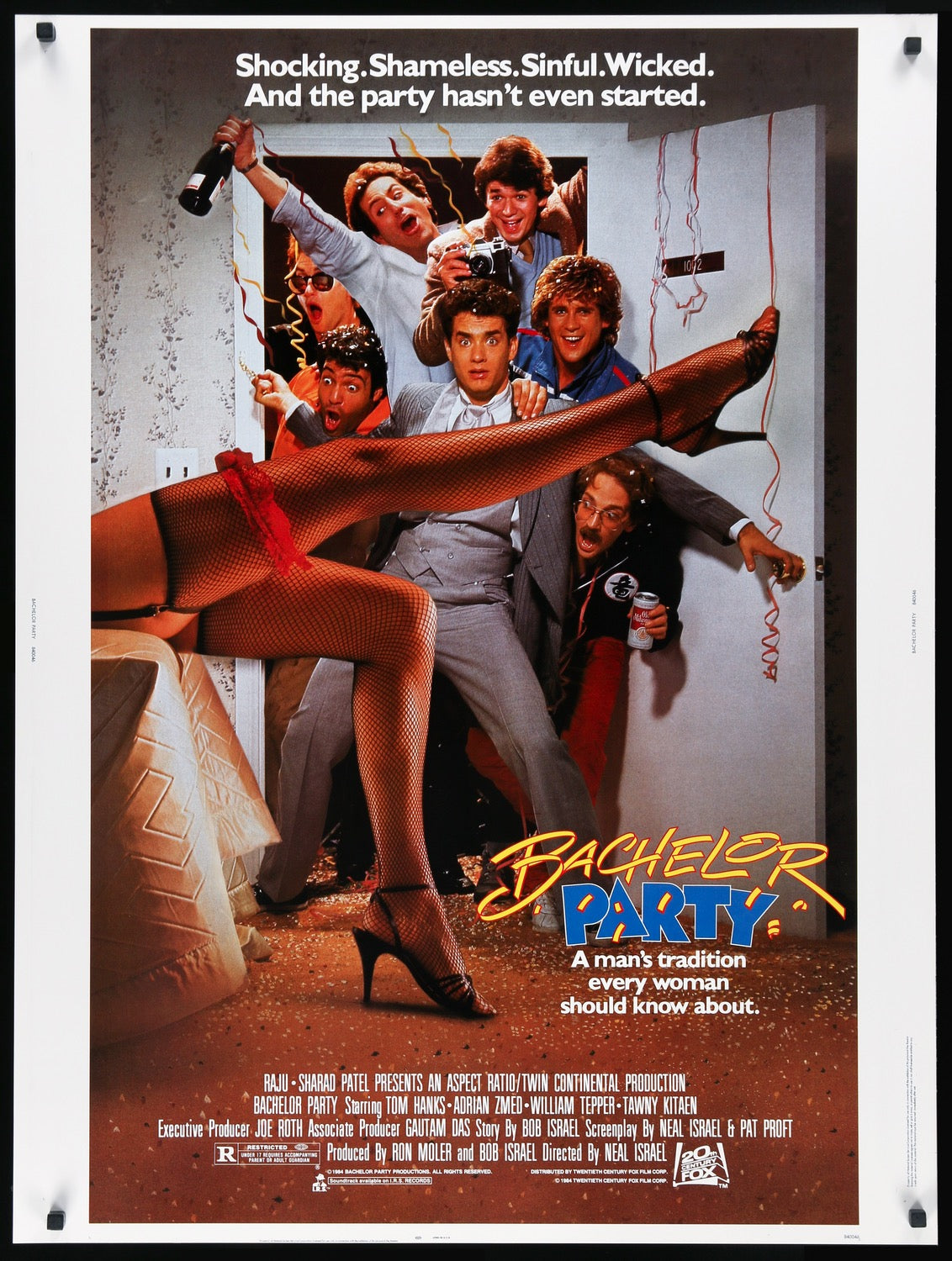 Bachelor Party (1984) original movie poster for sale at Original Film Art - Vintage Movie Posters