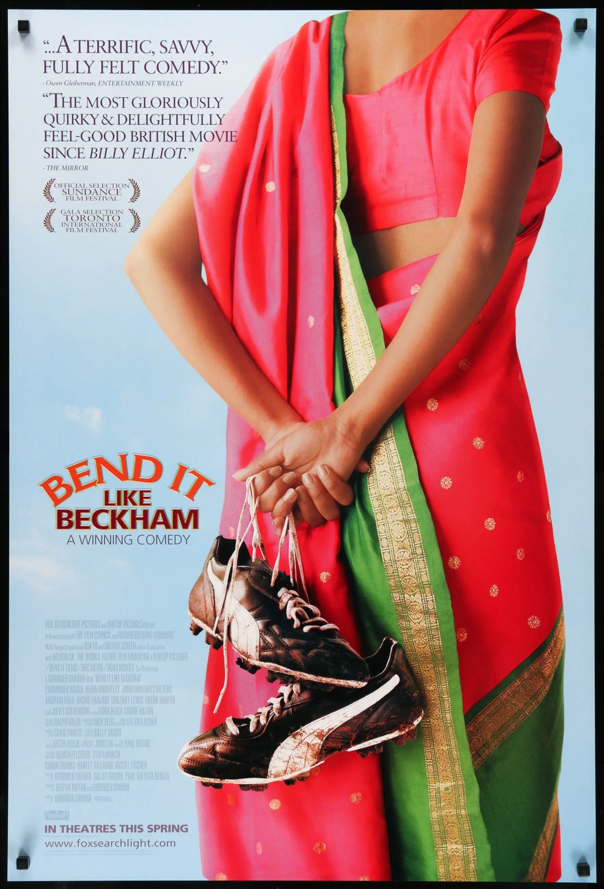 Bend It Like Beckham (2002) original movie poster for sale at Original Film Art - Vintage Movie Posters