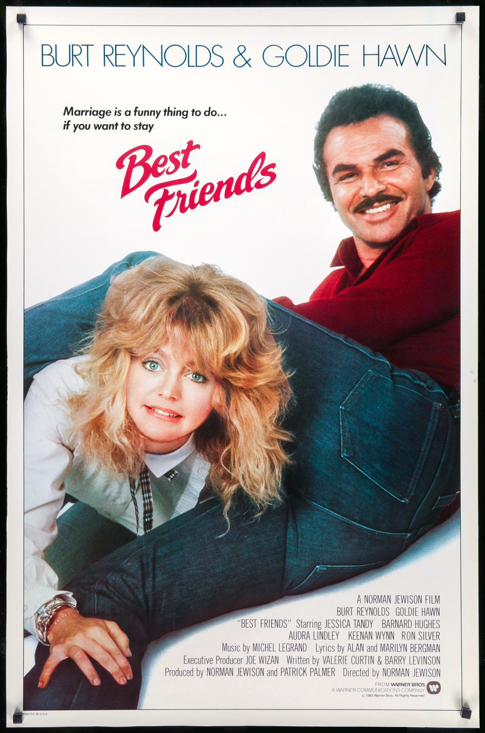 Best Friends (1982) original movie poster for sale at Original Film Art - Vintage Movie Posters