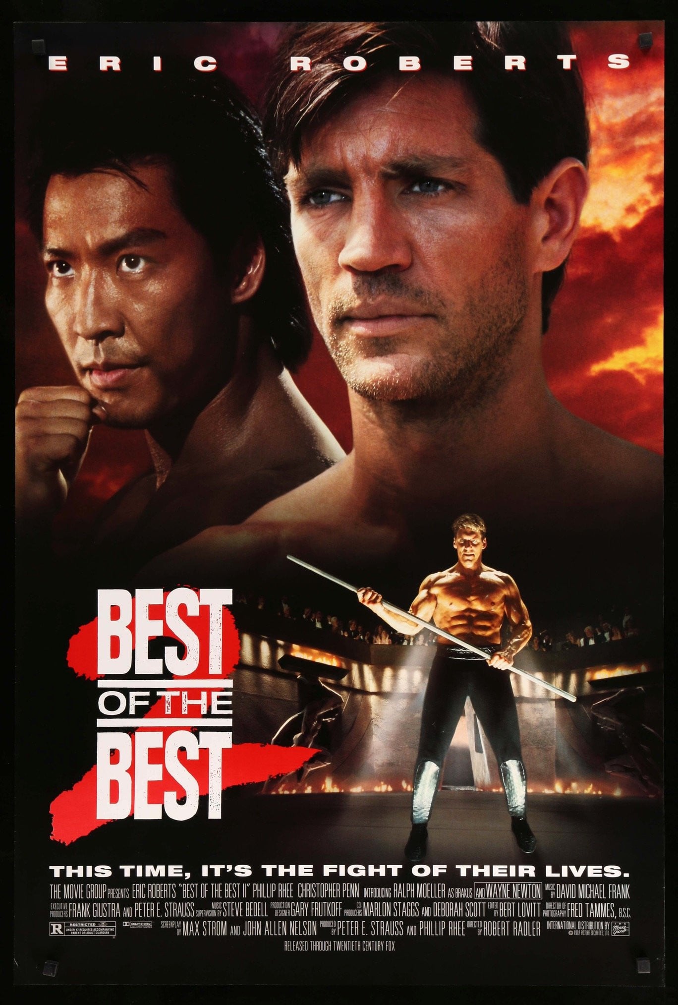 Best of the Best II (1993) Original One-Sheet Movie Poster - Original Film  Art - Vintage Movie Posters