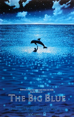 Big Blue (1988) original movie poster for sale at Original Film Art - Vintage Movie Posters