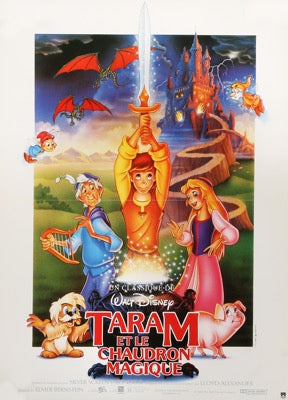 Black Cauldron (1985) original movie poster for sale at Original Film Art - Vintage Movie Posters