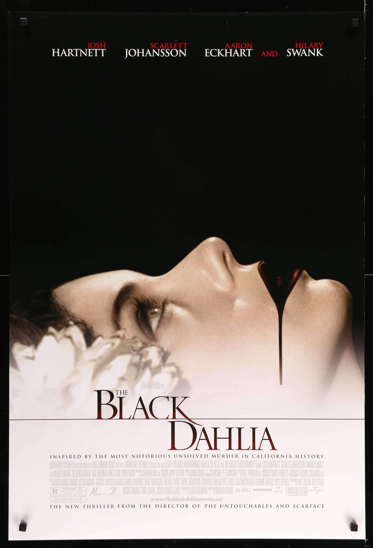Black Dahlia (2006) original movie poster for sale at Original Film Art