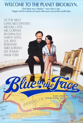 Blue in the Face (1995) original movie poster for sale at Original Film Art - Vintage Movie Posters
