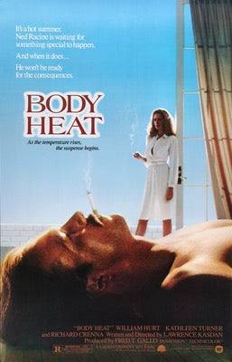 Body Heat (1981) original movie poster for sale at Original Film Art - Vintage Movie Posters