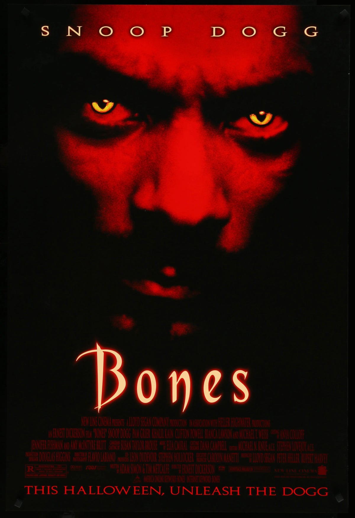 Bones (2001) original movie poster for sale at Original Film Art - Vintage Movie Posters