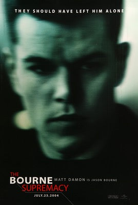Bourne Supremacy (2004) original movie poster for sale at Original Film Art - Vintage Movie Posters